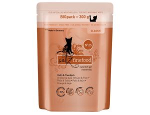 Catz Finefood Classic N.25 Kurczak i Tuńczyk saszetka 300g