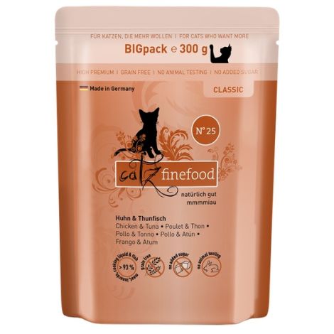 Catz Finefood Classic N.25 Kurczak i Tuńczyk saszetka 300g