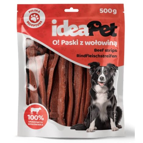 IdeaPet Paski z wołowiną 500g - 2