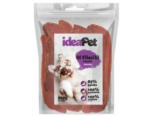 IdeaPet Fileciki z kaczką 500g