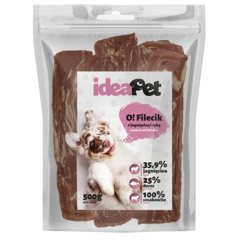 IdeaPet Fileciki z jagnięciną i rybą 500g