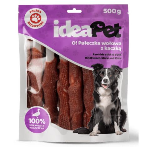 IdeaPet Pałeczka wołowa z kaczką 500g - 2