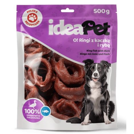 IdeaPet Ringi z kaczką i rybą 500g - 2