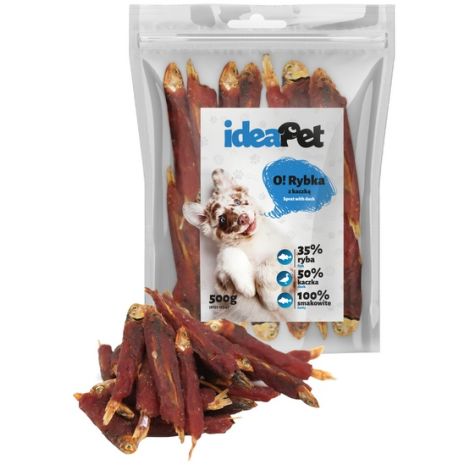 IdeaPet Rybka z kaczką 500g