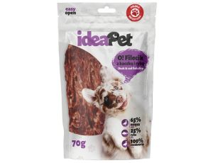 IdeaPet O! Fileciki z kaczką i rybą 70g