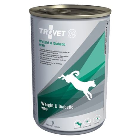 Trovet WRD Weight & Diabetic dla psa puszka 400g