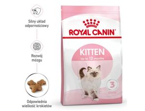 Royal Canin Kitten karma sucha dla kociąt od 4 do 12 miesiąca życia 2kg