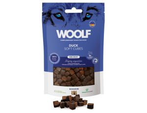 Woolf Soft Cubes Monoprotein Duck 100g