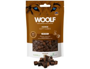 Woolf Soft Cubes Monoprotein Horse 100g