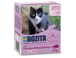 Bozita z Krewetkami kawałki w sosie kartonik 370g