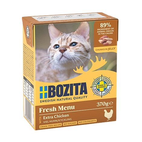 Bozita z Kurczakiem kawałki w galaretce kartonik 370g
