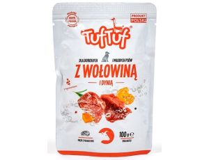 TUF TUF Wołowina z dynią dla psa saszetka 100g