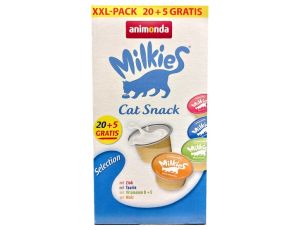 Animonda Kot Milkies Selection Mix 25x15g (20+5 gratis)