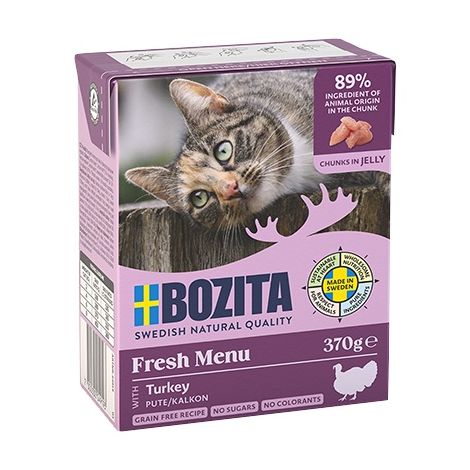 Bozita z Indykiem kawałki w galaretce kartonik 370g