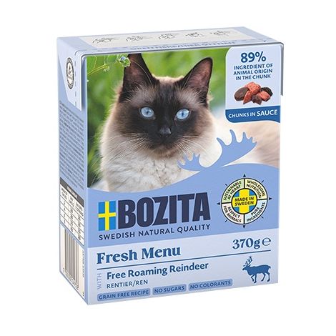 Bozita z Reniferem kawałki w sosie kartonik 370g