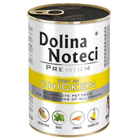 Dolina Noteci Premium Pies Kurczak puszka 400g