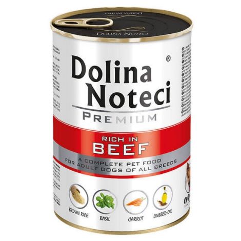 Dolina Noteci Premium Pies Wołowina puszka 400g