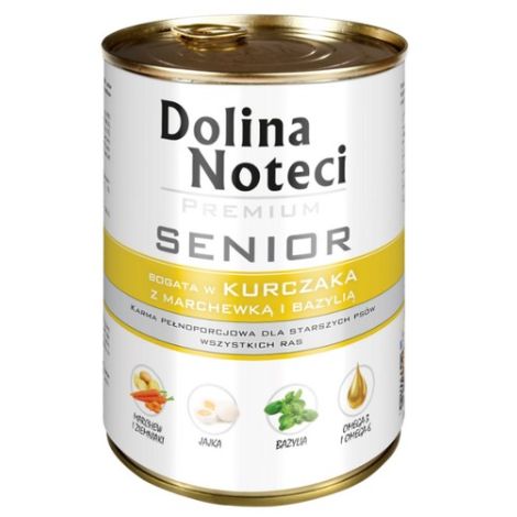 Dolina Noteci Premium Pies Senior Kurczak puszka 400g - 2