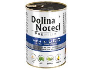 Dolina Noteci Premium Pies Dorsz i brokuły puszka 400g