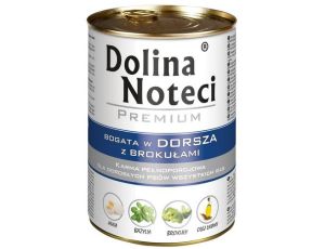 Dolina Noteci Premium Pies Dorsz i brokuły puszka 400g - 2