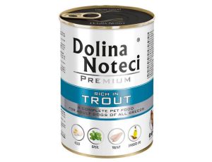 Dolina Noteci Premium Pies Pstrąg puszka 400g