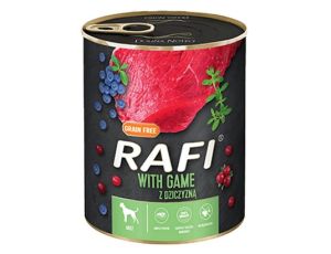 Rafi Pies Dziczyzna puszka 800g