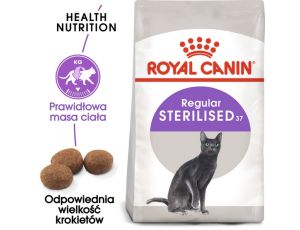 Royal Canin Sterilised karma sucha dla kotów dorosłych, sterylizowanych 2kg