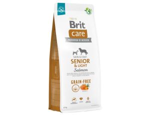 Brit Care Grain Free Senior & Light Salmon 12kg