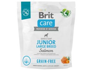 Brit Care Grain Free Junior Large Breed Salmon 1kg