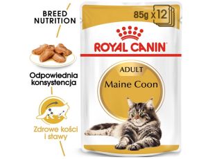 Royal Canin Maine Coon karma mokra w sosie dla kotów dorosłych rasy maine coon saszetka 85g
