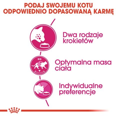 Royal Canin Savour Exigent karma sucha dla kotów dorosłych, wybrednych, kierujących się teksturą krokieta 2kg - 4