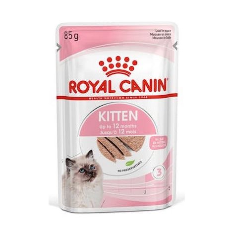 Royal Canin Kitten pasztet (loaf) karma mokra dla kociąt do 12 miesiąca życia saszetka 85g