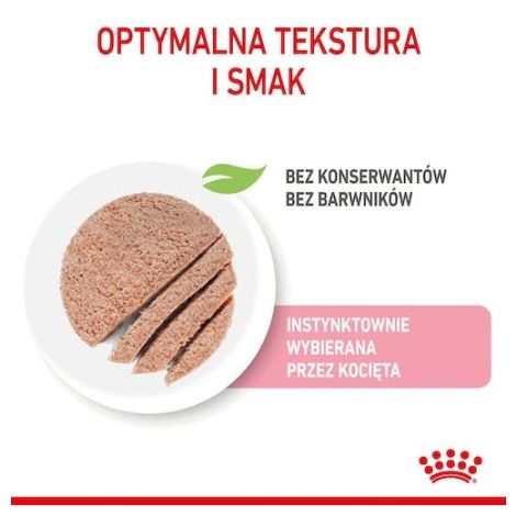 Royal Canin Kitten pasztet (loaf) karma mokra dla kociąt do 12 miesiąca życia saszetka 85g - 2