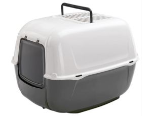 Ferplast Prima New Toaleta dla kota biało-szara [72053799EL]