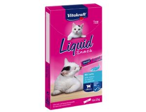 Vitakraft Cat Liquid-Snack z Łososiem 6x15g [16423]