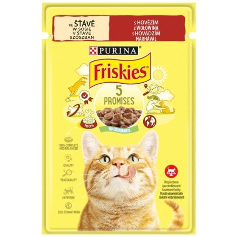 Friskies Wołowina saszetka 85g