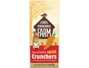 Supreme Petfoods Tiny Friends Farm Russell Rabbit Mega Crunchers 75g