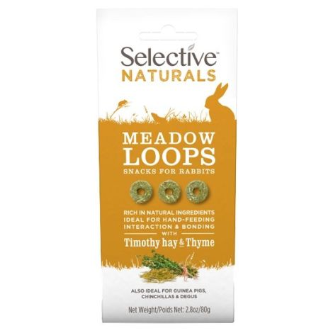 Supreme Petfoods Selective Naturals Meadow Loops 80g