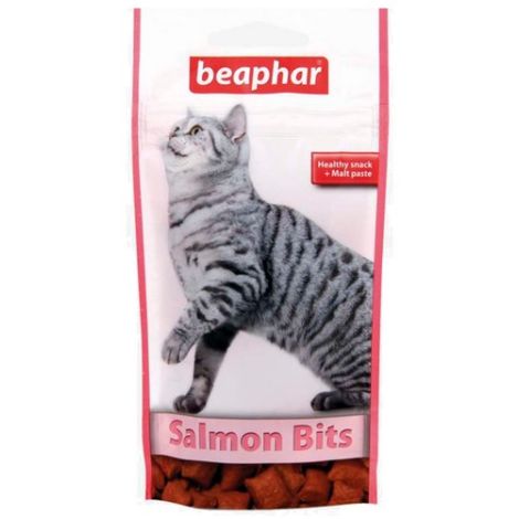 Beaphar Salmon Bits + Malt pasta łososiowa 35g