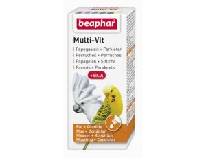 Beaphar Multi-Vit For Parrots - witaminy dla papug 20ml