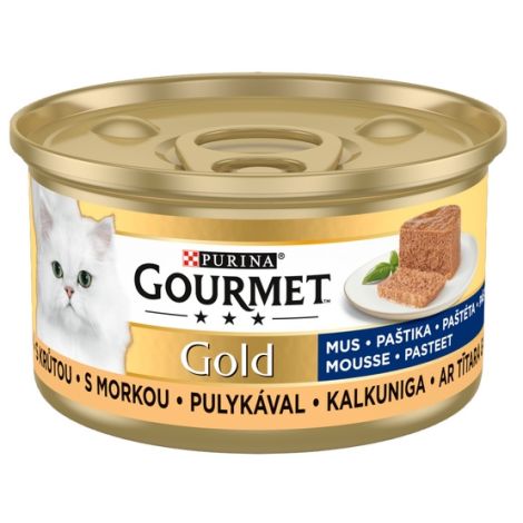 Gourmet Gold Mus z Indykiem 85g - 2