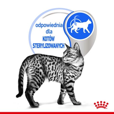 Royal Canin Indoor Sterilised sos karma mokra dla kotów dorosłych sterylizowanych, przebywających w domu saszetka 85g - 4