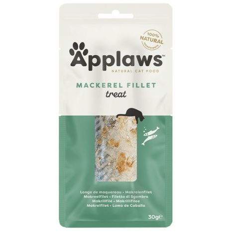 Applaws Natural Cat Loin Suszona polędwica z makreli 30g