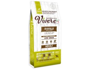 Vivere Dog Medium Adult Buffalo 12kg Karma Monobiałkowa z Bawołem