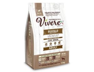 Vivere Dog Mini Adult Buffalo 3kg