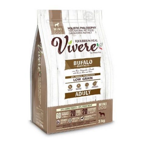 Vivere Dog Mini Adult Buffalo 3kg