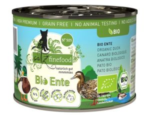 Catz Finefood Bio N.505 Kaczka puszka 200g