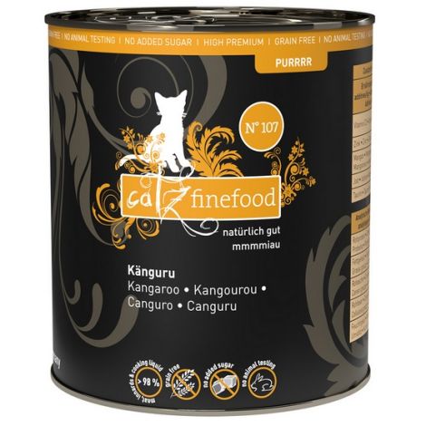 Catz Finefood Purrrr N.107 Kangur puszka 800g