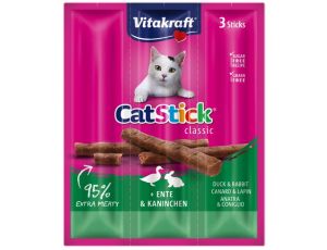 Vitakraft Cat Stick Classic Kaczka i Królik 18g [18200]