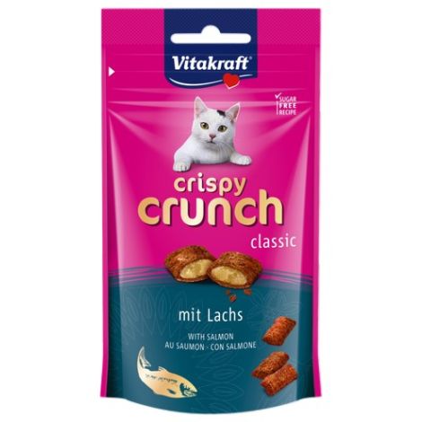 Vitakraft Cat Crispy Crunch łosoś 60g [2428815]